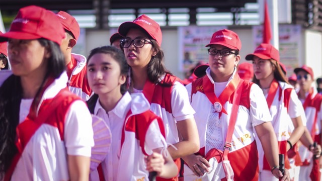 COMPETITIVE. NSPC participants from all 18 regions are in Pagadian City for the 'Olympics of Campus Journalism'. Photo by Vina Salazar/Rappler 