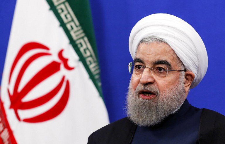 Iranian President Hassan Rouhani. File photo by Atta Kenare/AFP 