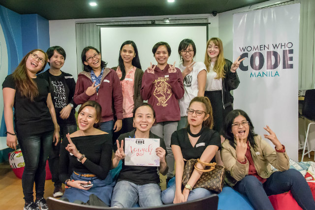 WOMEN IN TECH SCENE. Members of the Women Who Code Manila during its launch at Bitspace Makati on January 20, 2017. All photos from Women Who Code Manila
