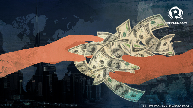 OF REMITTANCES. Although the impact could be minimal, economists say the spike in remittances possibly responds to Trump's protectionist campaign promises  