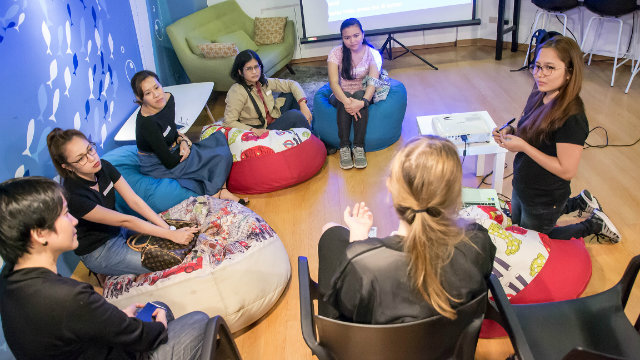 NOT A MAN'S JOB. Members of Women Who Code Manila share their experiences during hackathons and tech events in the Philippines.